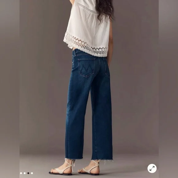 MOTHER The Rambler Leg Ankle wash Jeans Size 28 - Picture 2 of 16